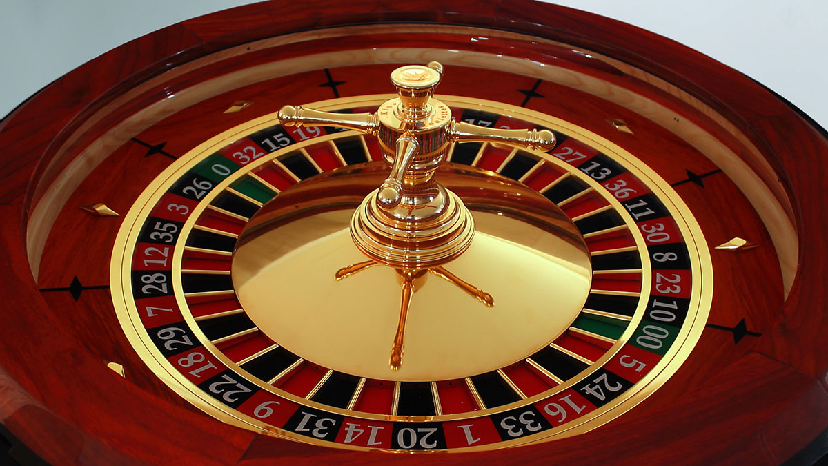 Classic automated roulette wheel